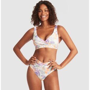 NWT Sea Level Bikini - Cross Front Top + Mid Rise Bottom Swim Set Size 10